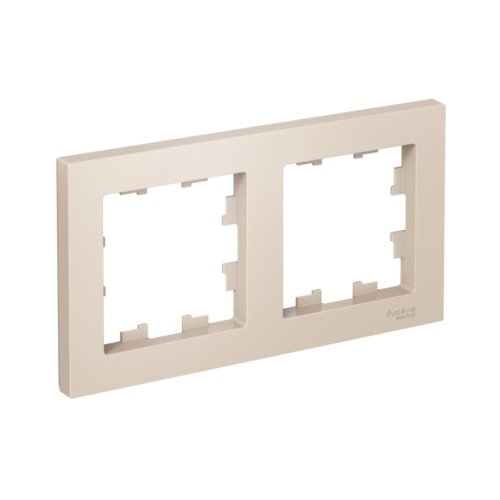 Рамка 2-м AtlasDesign универс. беж.