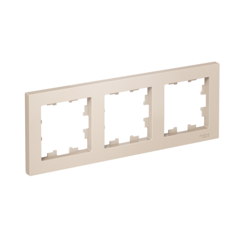 Рамка 3-м AtlasDesign универс. беж.