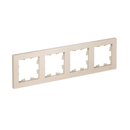 Рамка 4-м AtlasDesign универс. беж.