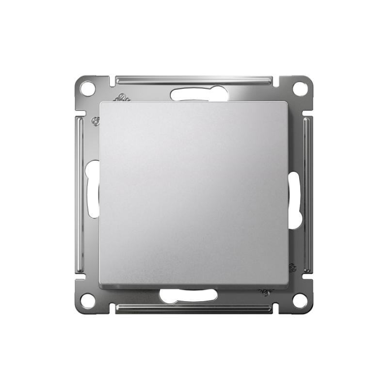 Переключатель проходной 1-кл. СП AtlasDesign 10А IP20 (сх. 6) 10AX механизм алюм. — изображение 2