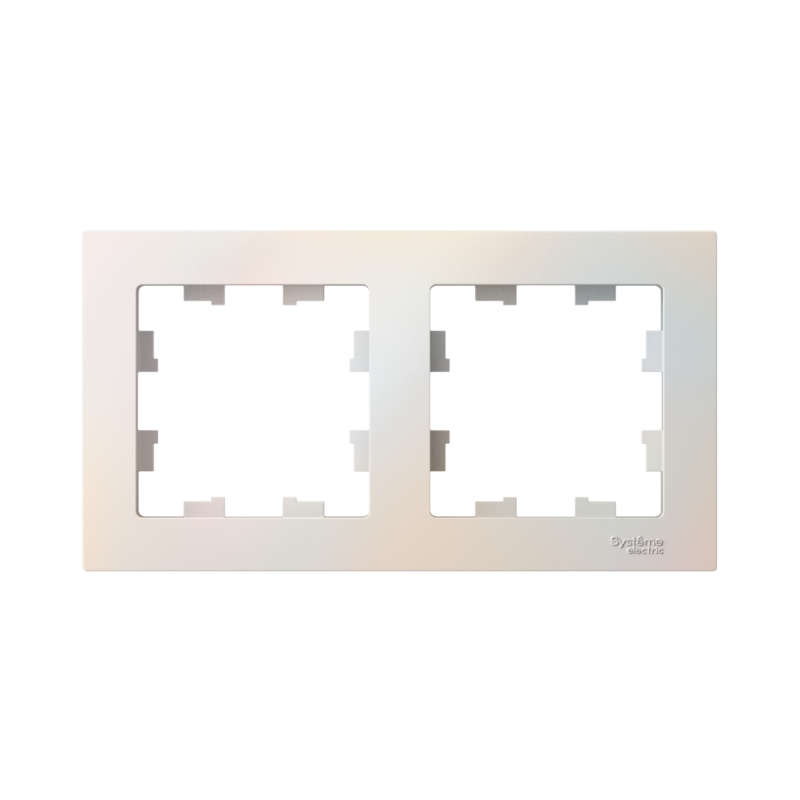 Рамка 2-м AtlasDesign универс. жемчуж. — изображение 2