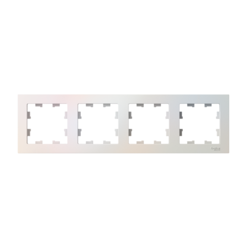 Рамка 4-м AtlasDesign универс. жемчуж.