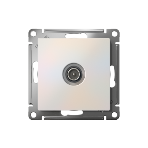 Розетка телевизионная TV AtlasDesign коннектор механизм жемчуж.