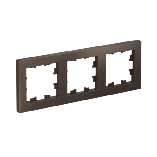 Рамка 3-м AtlasDesign универс. мокко