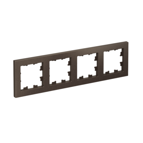 Рамка 4-м AtlasDesign универс. мокко