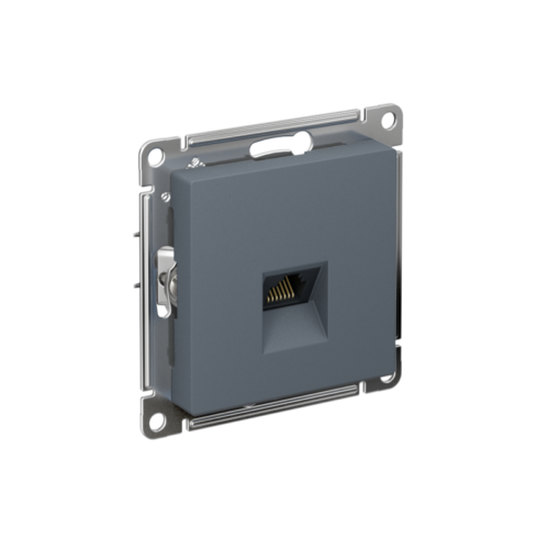 Розетка компьютерная AtlasDesign RJ45 кат.6A механизм грифель