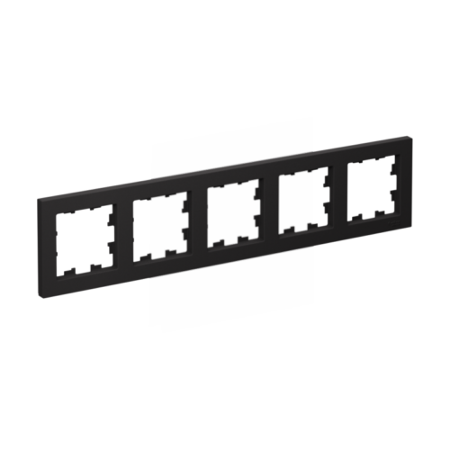 Рамка 5-м AtlasDesign универс. карбон