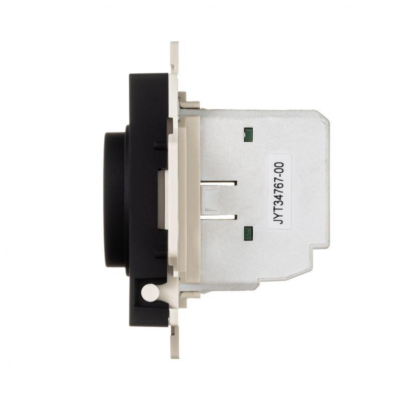 Механизм термостата AtlasDesign 10А электрон. для теплого пола с выносным датчиком +5град.C +45град.C в сборе карбон SchE — изображение 3