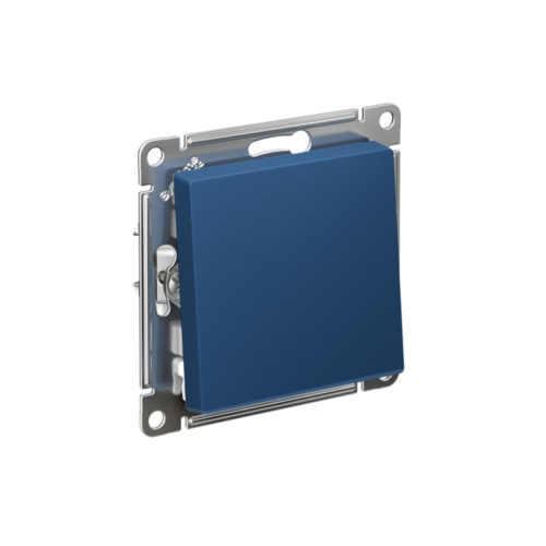 Выключатель 1-кл. AtlasDesign (сх. 1) 10AX механизм аквамарин