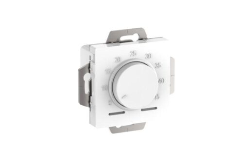 Термостат теплого пола электронный AtlasDesign 10А с датчиком механизм лотос