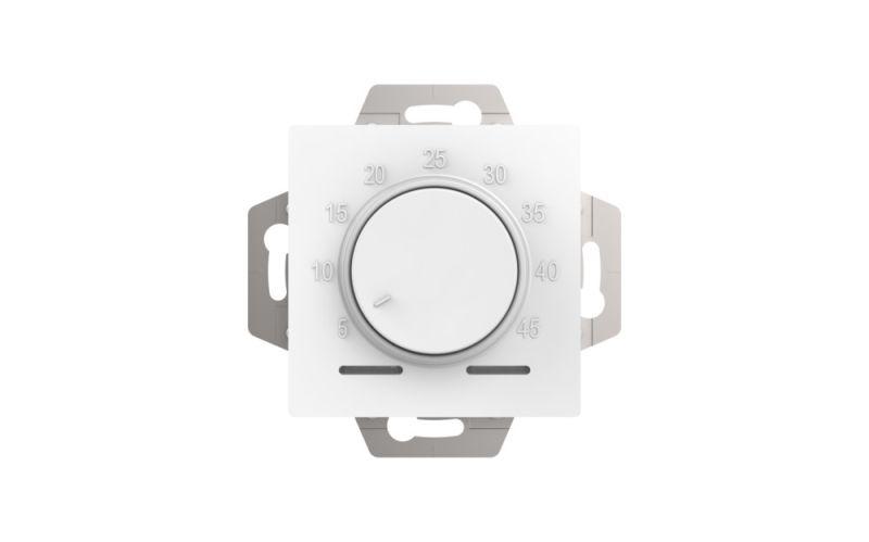 Термостат теплого пола электронный AtlasDesign 10А с датчиком механизм лотос — изображение 2