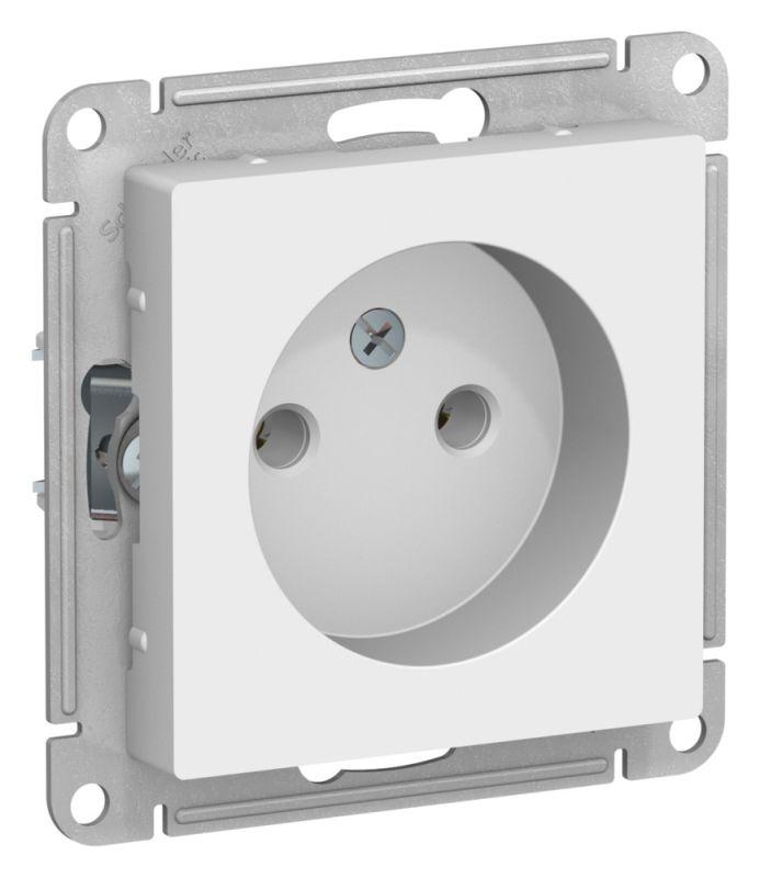Розетка AtlasDesign 16А без заземл. без шторок механизм лотос