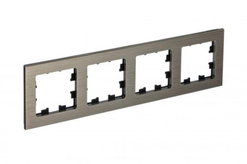 Рамка 4-м AtlasDesign Nature метал. латунь