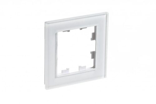 Рамка 1-м AtlasDesign Nature стекло бел.