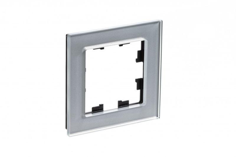 Рамка 1-м AtlasDesign Nature стекло алюм.