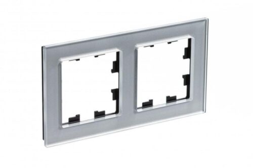 Рамка 2-м AtlasDesign Nature стекло алюм.