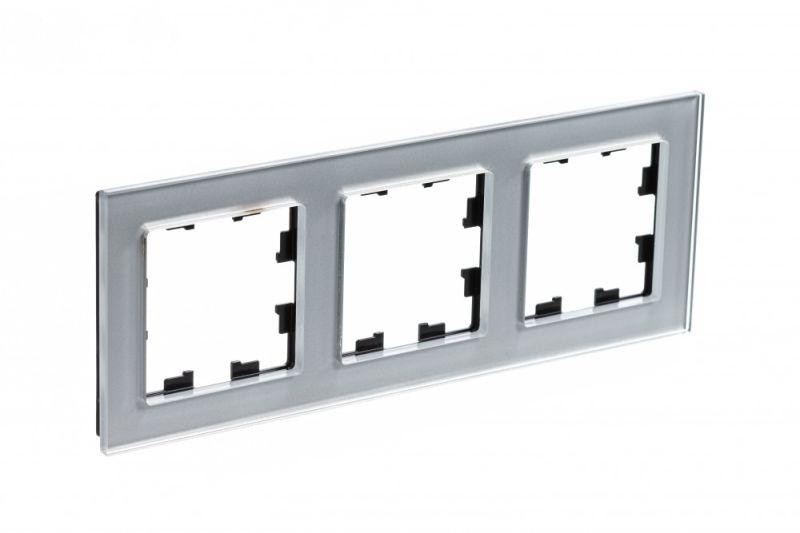 Рамка 3-м AtlasDesign Nature стекло алюм.