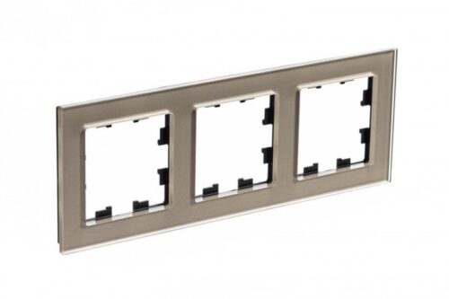 Рамка 3-м AtlasDesign Nature стекло шампань