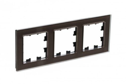 Рамка 3-м AtlasDesign Nature стекло мокко