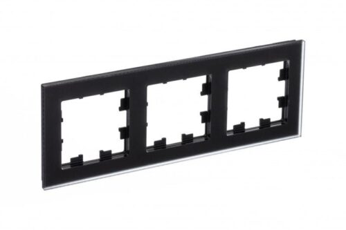 Рамка 3-м AtlasDesign Nature матов. стекло черн.