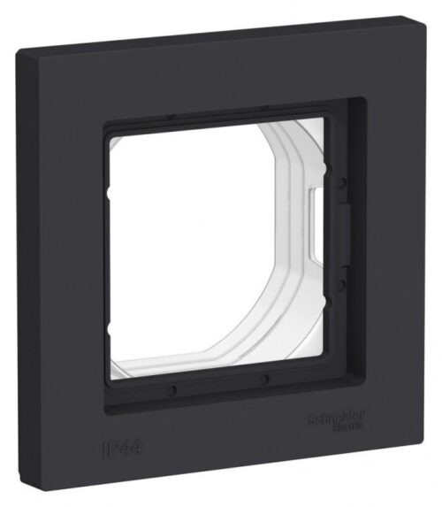 Рамка 1-м AtlasDesign Aqua IP44 карбон