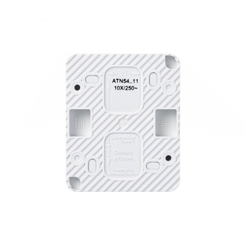 Выключатель 1-кл. ОП AtlasDesign PROFI IP54 10AX бел. — изображение 2