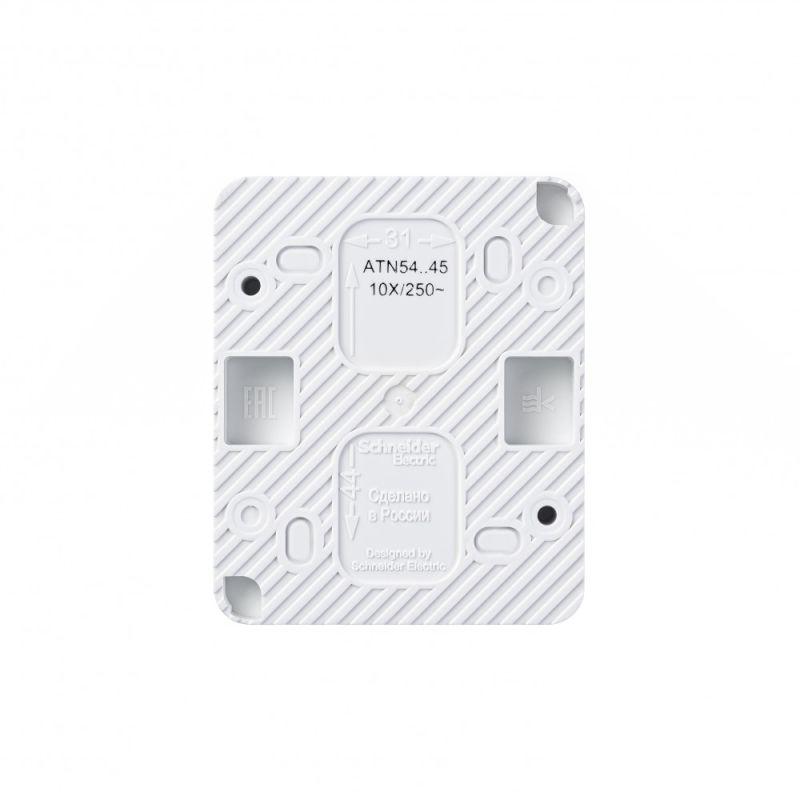 Розетка 1-м ОП AtlasDesign PROFI 16А IP54 250В заземл. защ. шторки бел. — изображение 3