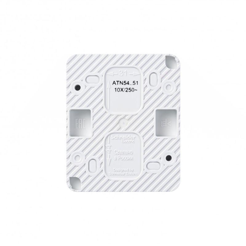 Выключатель 2-кл. ОП AtlasDesign PROFI IP54 10AX бел. — изображение 2