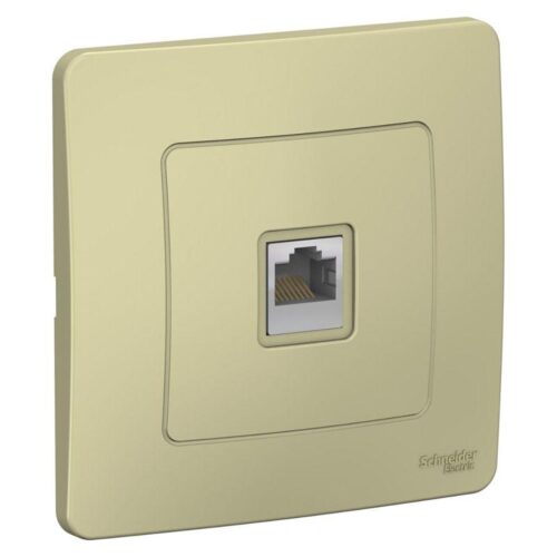 Розетка компьютерная 1-м СП Blanca RJ45 кат.5E беж.