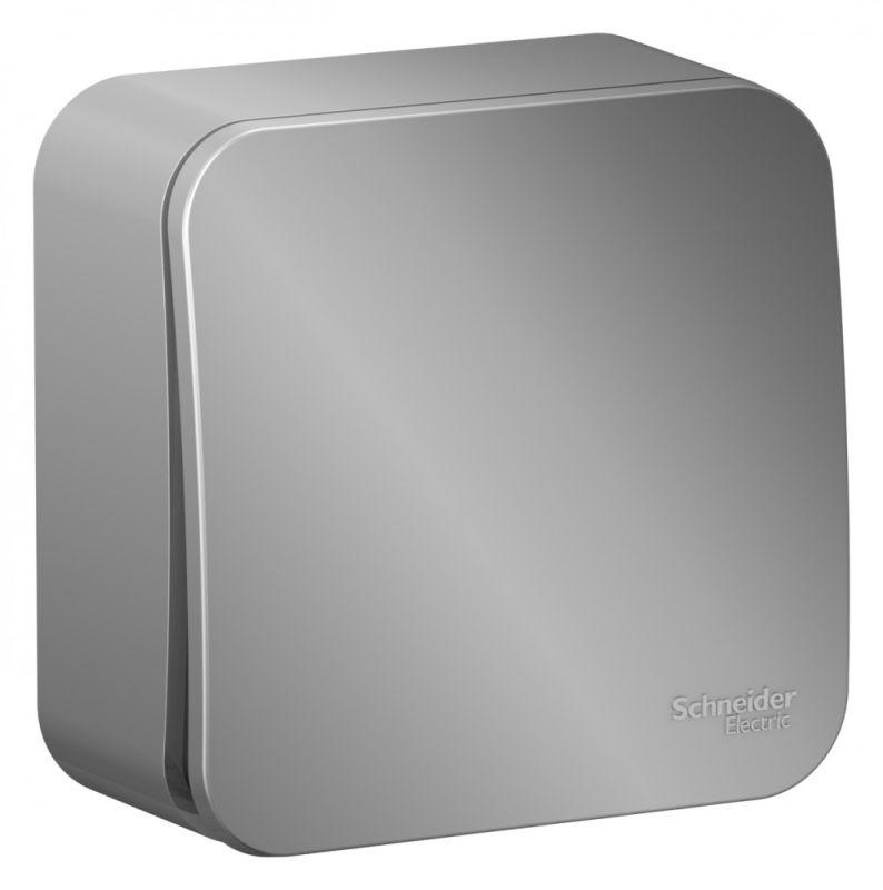 Выключатель 1-кл. ОП Blanca 10А IP20 (сх. 1) 250В с изолир. пластиной алюм. — изображение 2