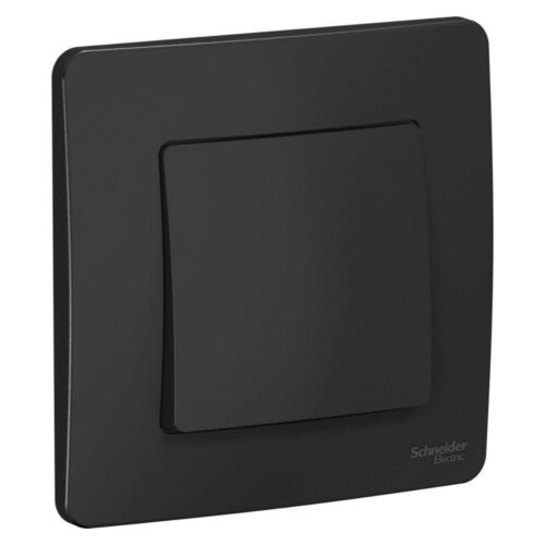 Переключатель проходной 1-кл. СП Blanca 10А IP20 (сх. 6) 250В антрацит