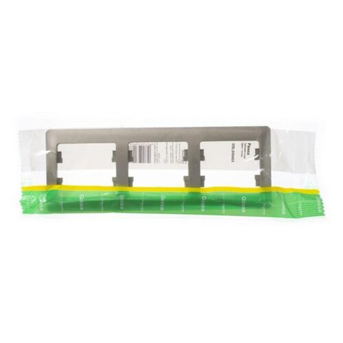 Рамка 3-м Glossa горизонт. титан