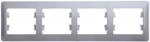 Рамка 4-м Glossa горизонт. перламутр
