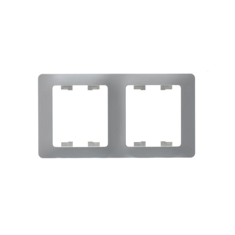 Рамка 2-м Glossa вертикал. перламутр — изображение 5