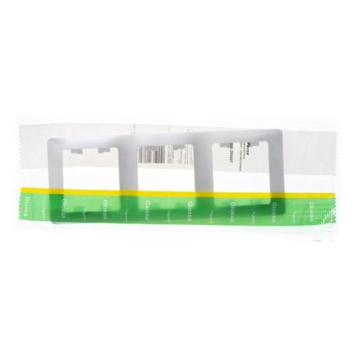 Рамка 3-м Glossa вертикал. перламутр