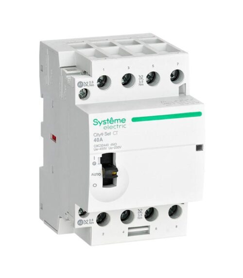 Контактор 4п City9 Set 4НО 40А AC 400В-230В SE