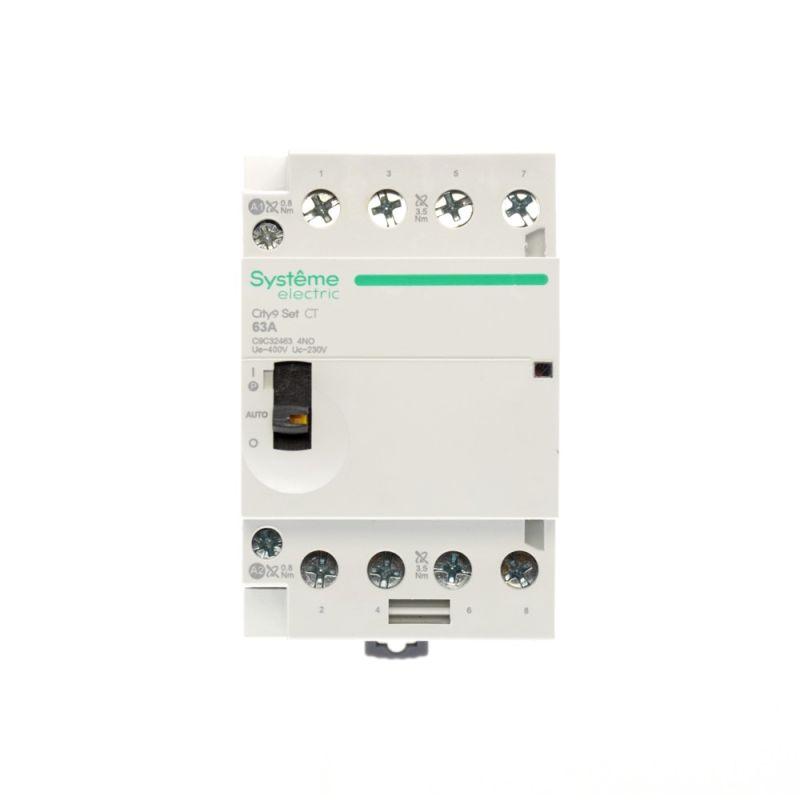 Контактор 4п City9 Set 4НО 63А AC 400В-230В SE — изображение 3