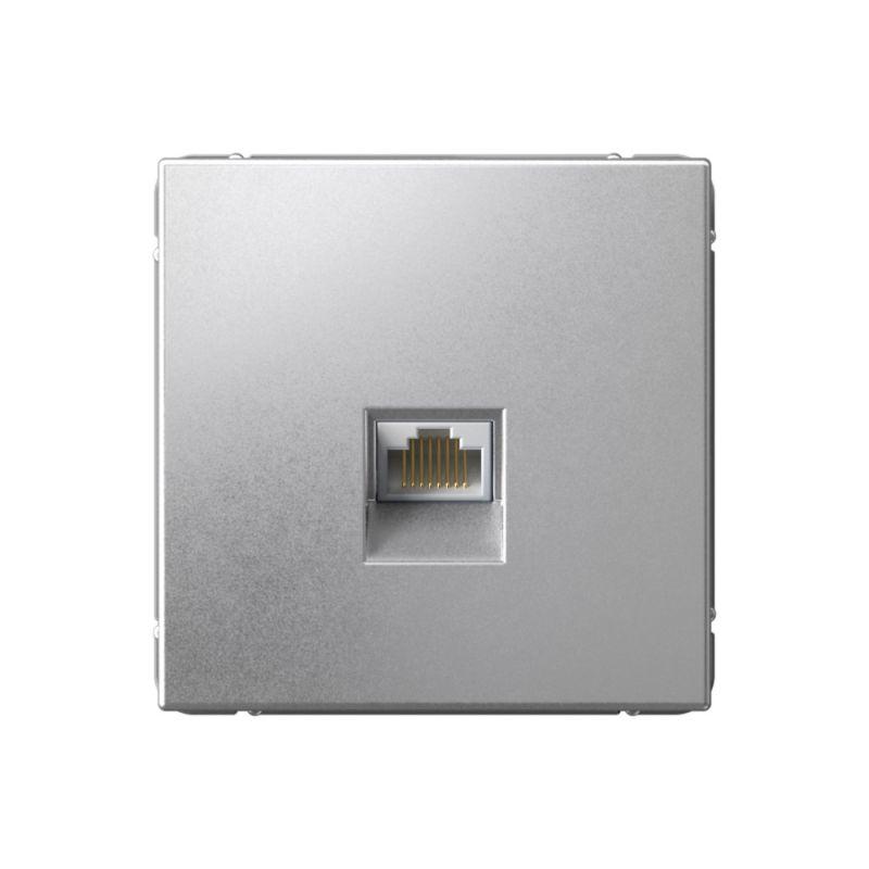Розетка компьютерная ArtGallery RJ45 кат.5E механизм алюм. SE — изображение 2