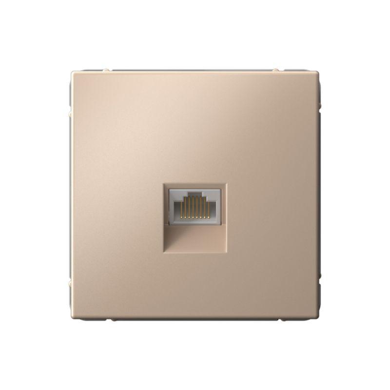 Розетка компьютерная ArtGallery RJ45 кат.5E механизм песочн. SE — изображение 4