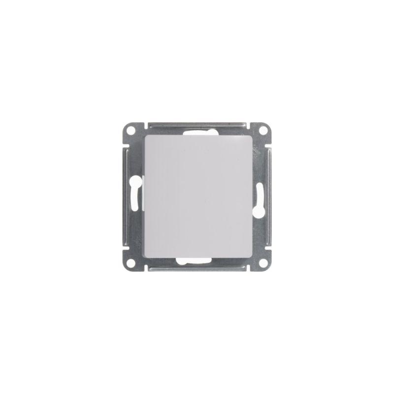 Кнопка нажимная 1-кл. СП Glossa 10А IP20 10AX механизм бел. SE — изображение 3