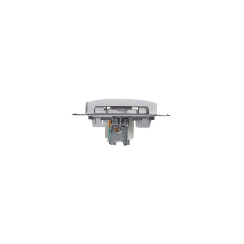 Розетка компьютерная 1-м СП Glossa RJ45 кат.5E механизм бел. SE — изображение 6